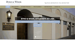 Desktop Screenshot of byrdwiser.com